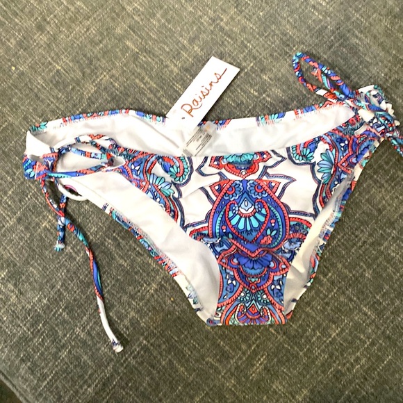 2 For $8 Raisins Adjustable Side Tie Bikini - Picture 1 of 4